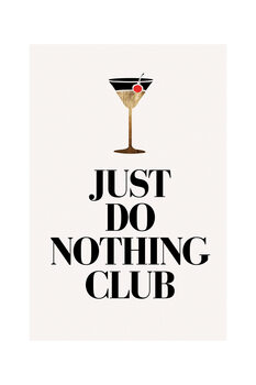 Plakát Kubistika - Just do nothing