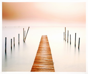 Druk artystyczny Lake Walk I