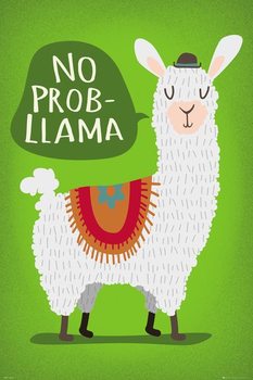Plakat Llama - No Probllama