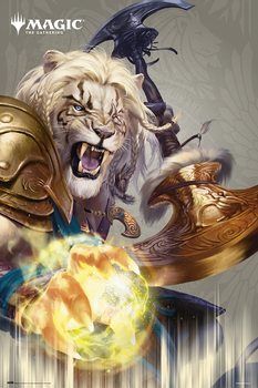 Plakat Magic The Gathering - Ajani