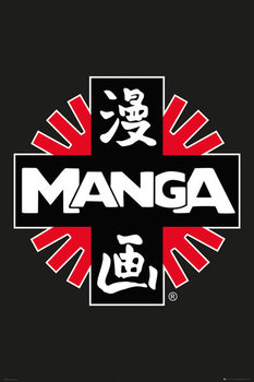 Plakát Manga - Logo