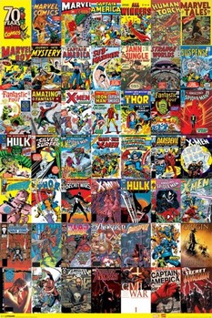 Plakat MARVEL - 70th anniversary