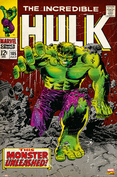 Plakát MARVEL - hulk comic