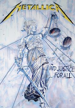 Plakát Metallica - Poster and Justice For All