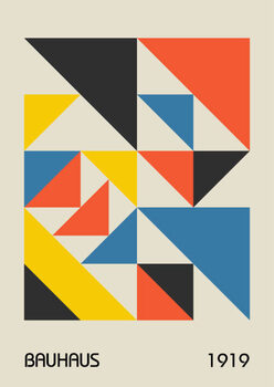 Plakát Minimal vintage 20s geometric design posters,