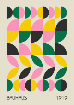 Plakát Minimal vintage 20s geometric design posters,