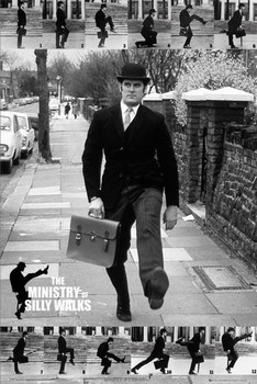 Plakát Monty Python - the ministry of silly walks