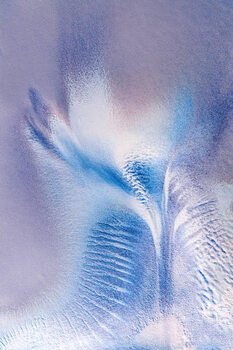 Plakát Mud flat, background image