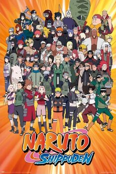 Plakát Naruto Shippuden - Characters