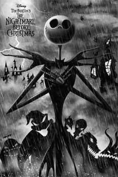 Plakát Nightmare Before Christmas - Jack Skellington
