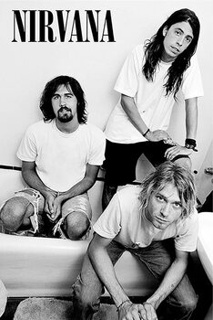 Plakát Nirvana - Bathroom