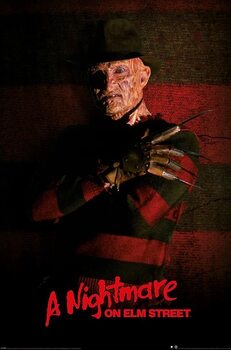 Plakát Noční můra v Elm Street - Freddy Krueger