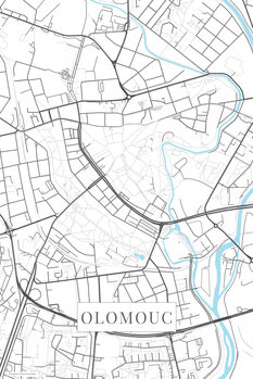 Obraz na plátně Olomouc white