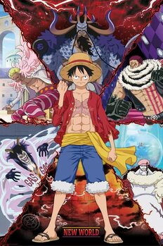 Plakát One Piece - Luffy vs New World