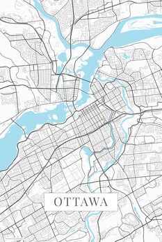 Plakát Ottawa white