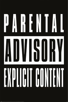 Plakát Parental Advisory - Explicit Content