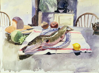 Plakát Pike on a Plate, 1986