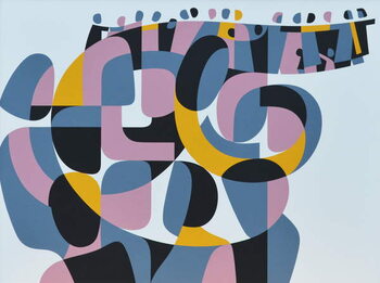 Plakát Portrait in grey