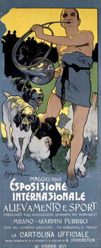 Plakát Poster for the Animal Husbandry and Sport Fair, 1901