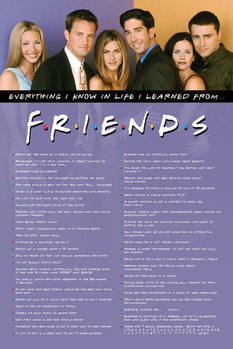 Plakát Přátelé - Everything I Know