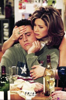 Plakát Přátelé -  Joey and Rachel