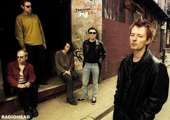 Plakát Radiohead - Back Alley 2005