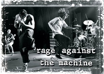 Plakát Rage against the machine - stage