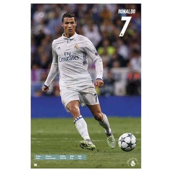 Poster Real Madrid 2017/2018 - Ronaldo Accion