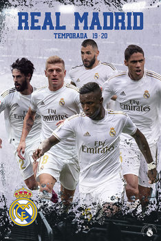 Plakát Real Madrid 2019/2020 - Grupo
