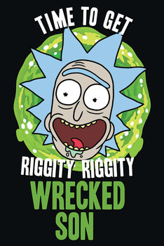Plakát Rick and Morty - Wrecked Son