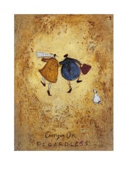 Druk artystyczny Sam Toft - Carrying on Regardless