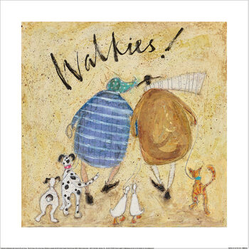 Druk artystyczny Sam Toft - Walkies