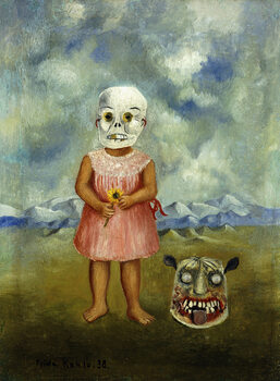 Plakát She Plays Alone or Girl with Death Mask, 1938