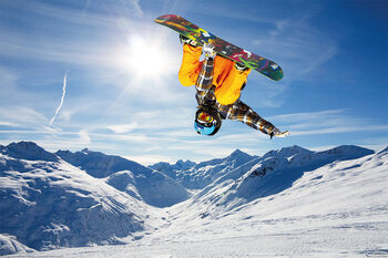 Plakát Snowboard - Flip