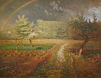Plakát Spring at Barbizon, 1868-73