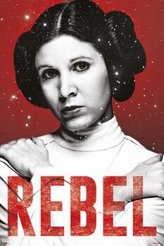Plakát Star Wars - Leia