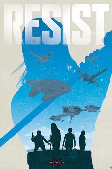 Plakát Star Wars - Resist