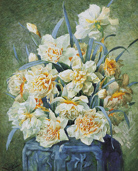 Plakát Still life of spring flowers