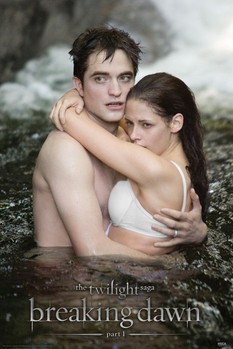 Plakát STMÍVÁNÍ - breaking dawn / ed&bella