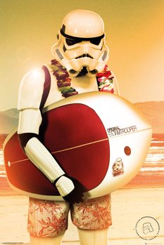 Plakat  Stormtrooper - Surf