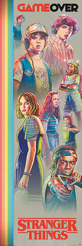 Plakát Stranger Things - Game Over