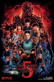 Plakát Stranger Things: Season 5 - One Sheet