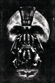 Plakát The Dark Knight Trilogy - Bane Mask