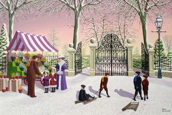 Plakát The Flower Man