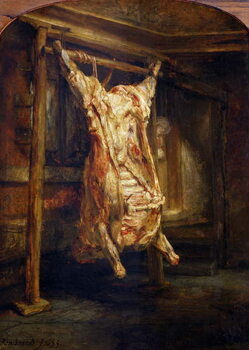 Plakát The Slaughtered Ox, 1655