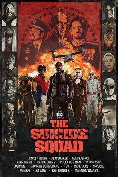 Plakát The Suicide Squad - Team