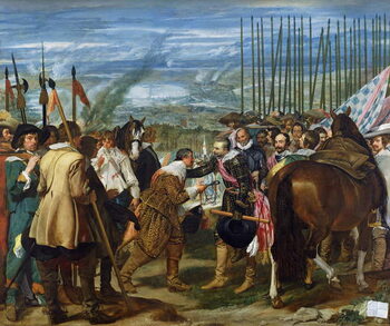 Plakát The Surrender of Breda, 1625, c.1635 (oil on canvas)