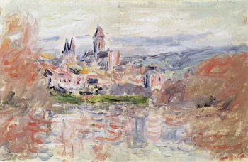 Plakát The Village of Vetheuil, c.1881