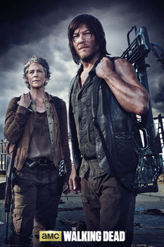 Plakat The Walking Dead - Carol and Daryl