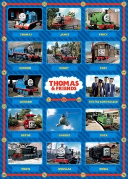 Plakat THOMAS Y SUS AMIGOS
